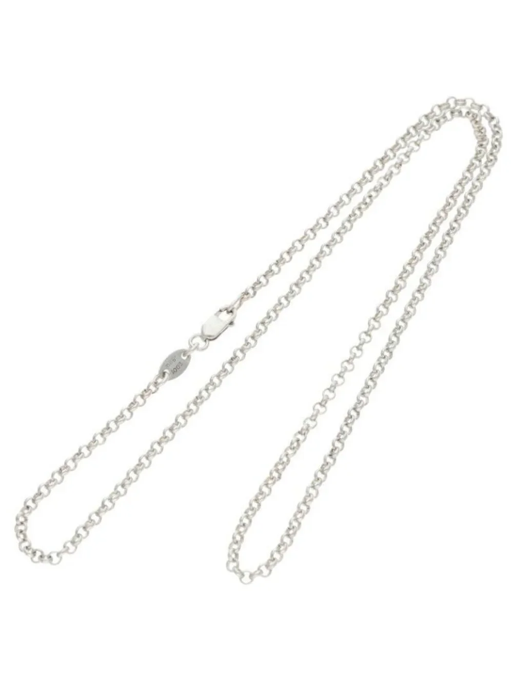 Chrome Hearts Neckchain Roll Chain Silver Necklace